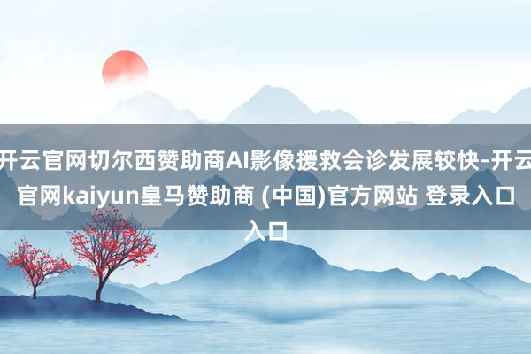 开云官网切尔西赞助商AI影像援救会诊发展较快-开云官网kaiyun皇马赞助商 (中国)官方网站 登录入口