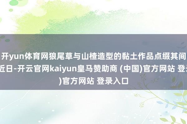 开yun体育网狼尾草与山楂造型的黏土作品点缀其间……近日-开云官网kaiyun皇马赞助商 (中国)官方网站 登录入口
